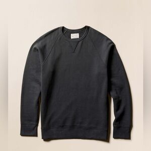 NWT Faherty Men’s High Standard Fleece Crewneck - Mountain Black XL